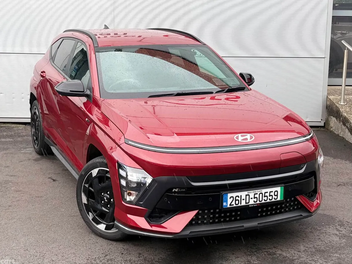 Hyundai KONA Hatchback, Electric, 2026, Red