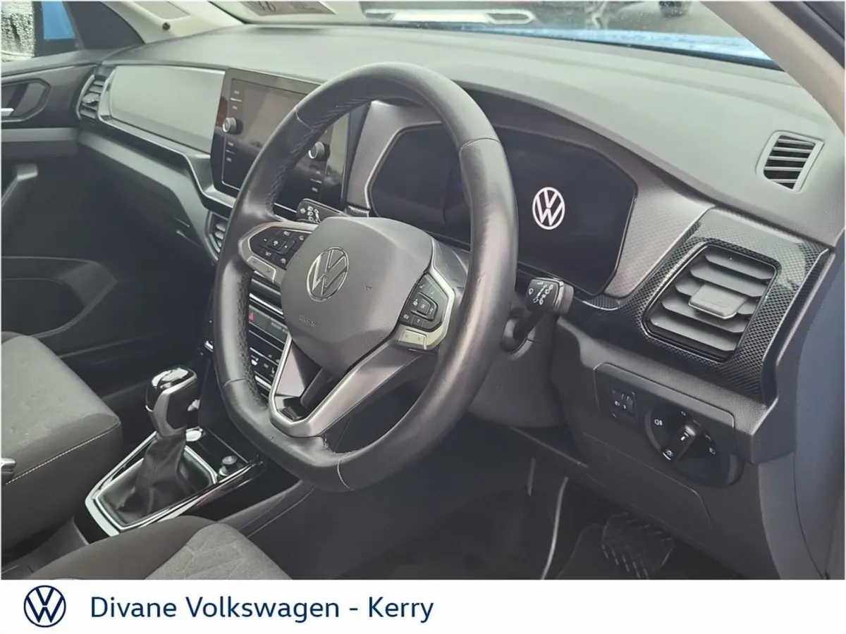 Volkswagen T-Cross Hatchback, Petrol, 2024, Blue