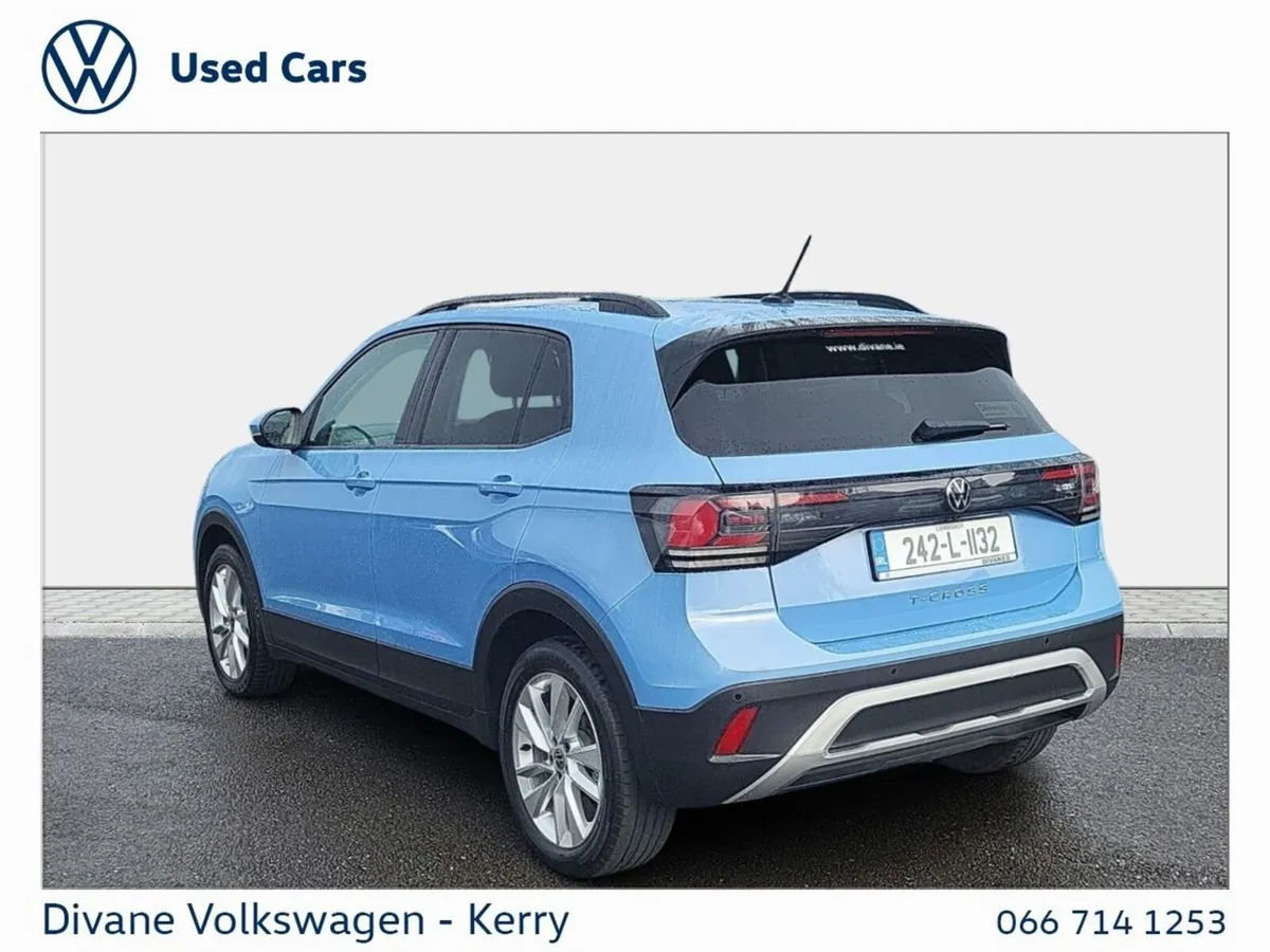 Volkswagen T-Cross Hatchback, Petrol, 2024, Blue