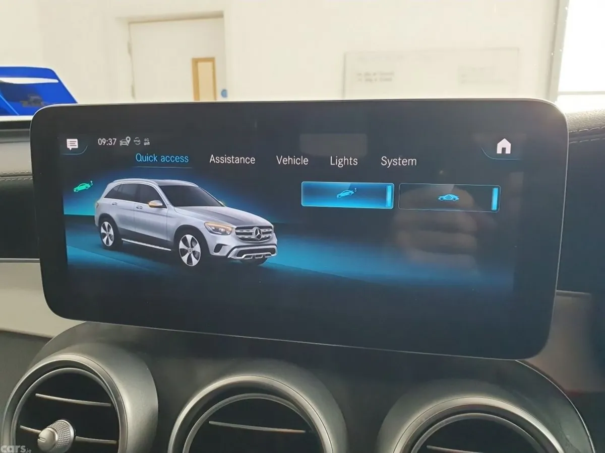 Mercedes-Benz GLC SUV, Diesel Plug-in Hybrid, 2021, Red