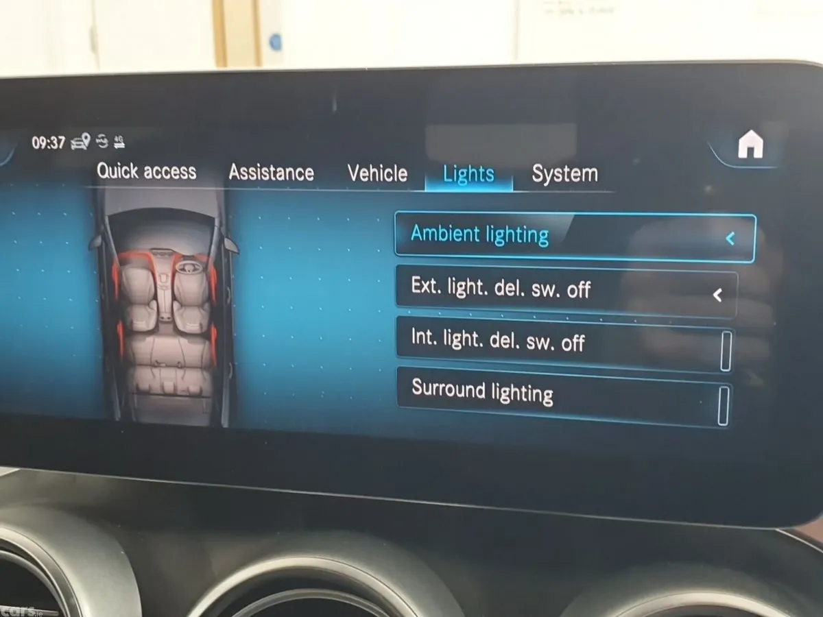 Mercedes-Benz GLC SUV, Diesel Plug-in Hybrid, 2021, Red