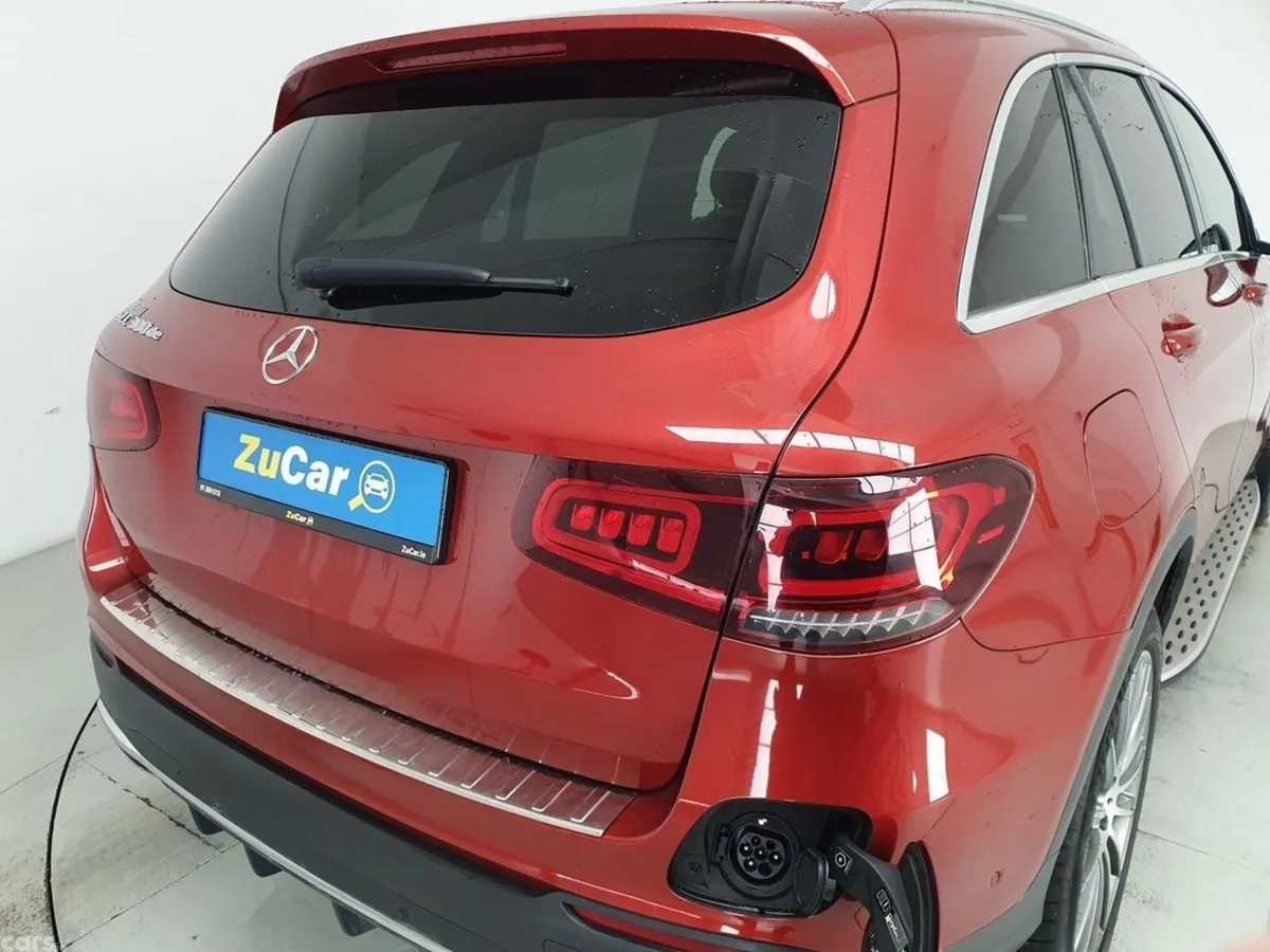 Mercedes-Benz GLC SUV, Diesel Plug-in Hybrid, 2021, Red
