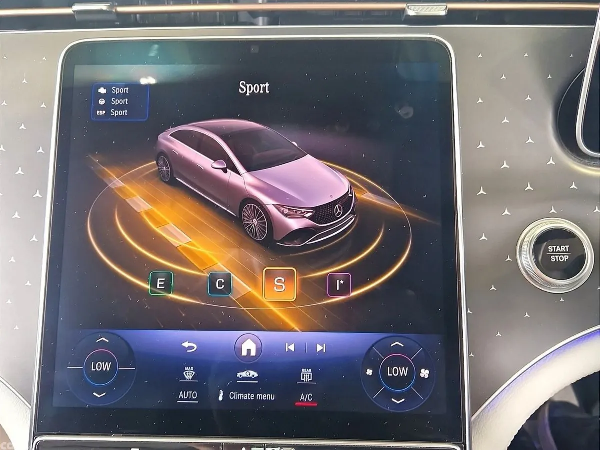Mercedes-Benz EQE Saloon, Electric, 2024, Grey