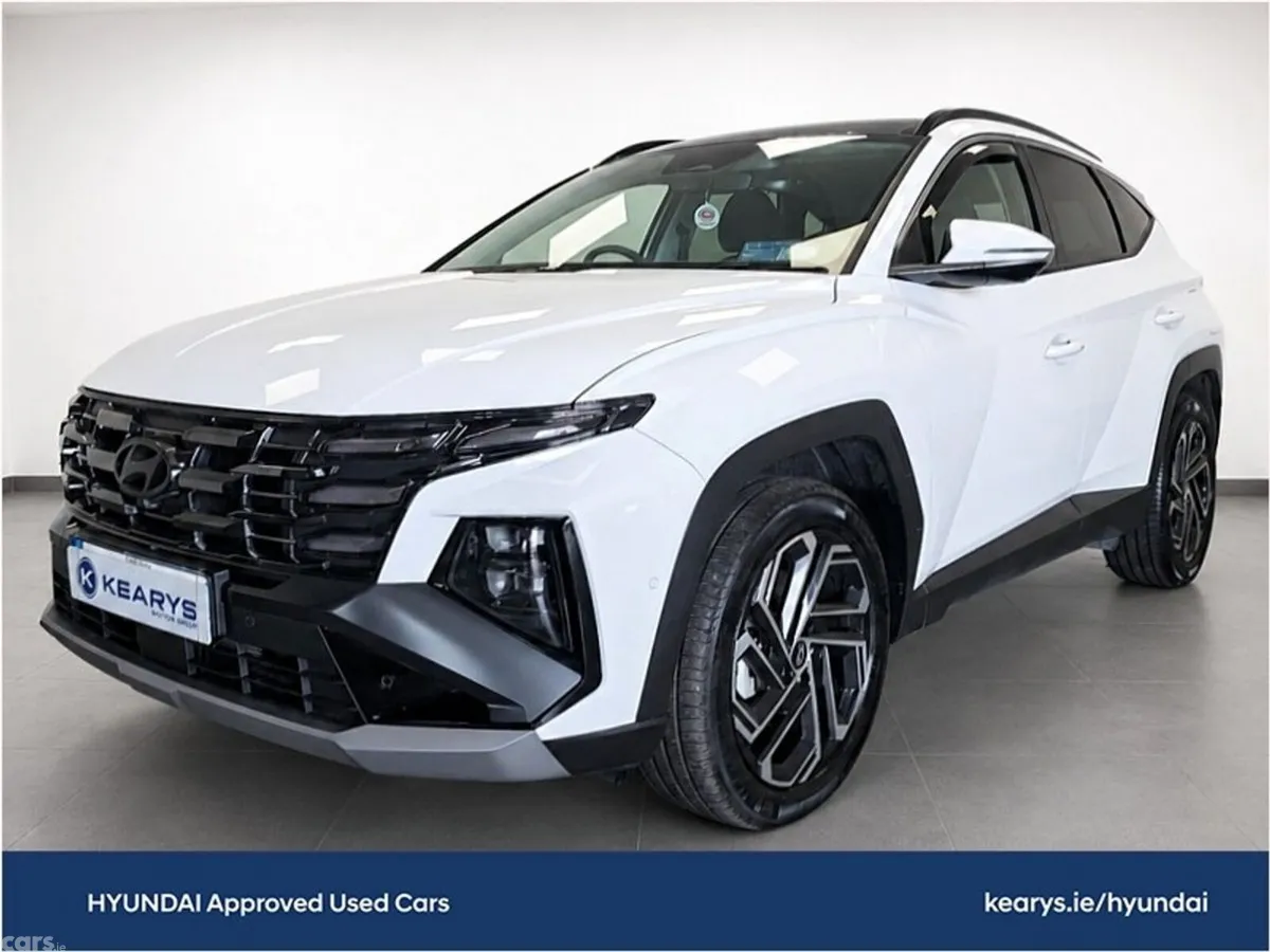 Hyundai Tucson SUV, Petrol Plug-in Hybrid, 2026, White