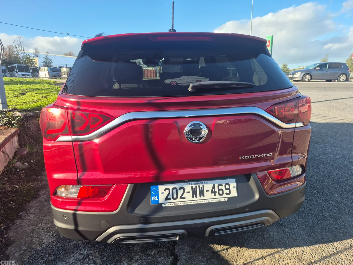 SsangYong Korando SUV, Diesel, 2020, Red