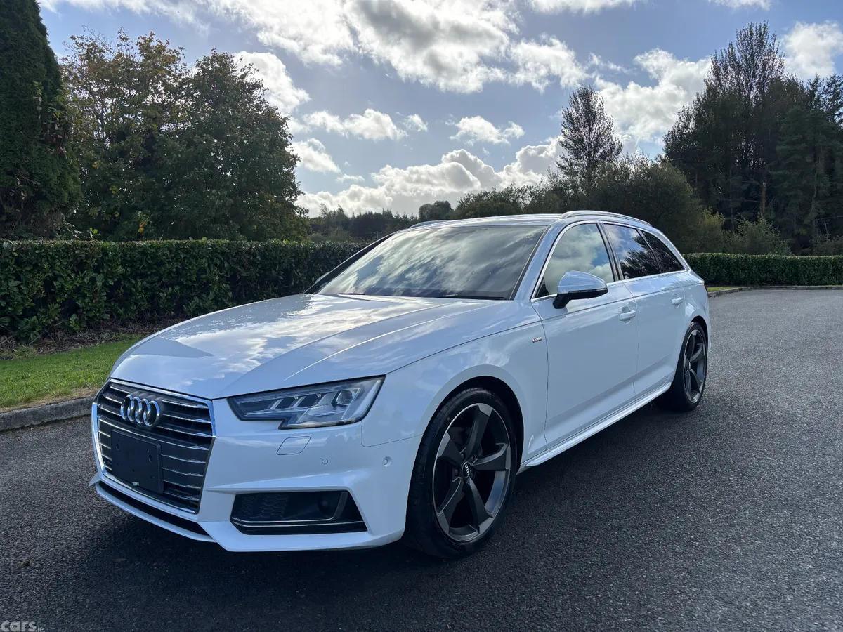 Audi A4 Estate, Petrol, 2017, White