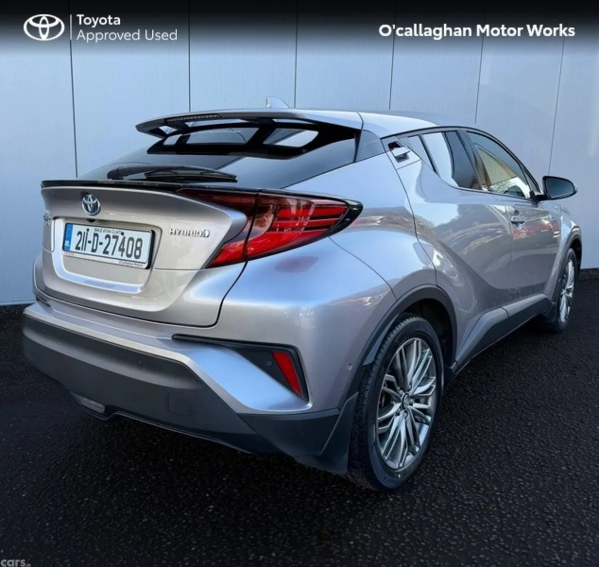 Toyota C-HR SUV, Petrol Hybrid, 2021, Grey