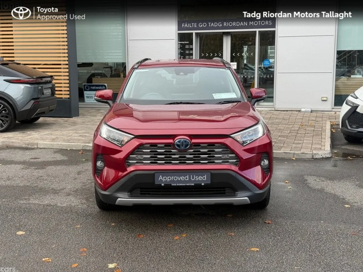 Toyota RAV4 SUV, Petrol Hybrid, 2020, Red
