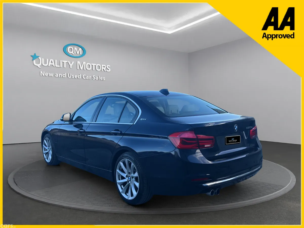 BMW 3-Series Saloon, Petrol Plug-in Hybrid, 2016, Blue