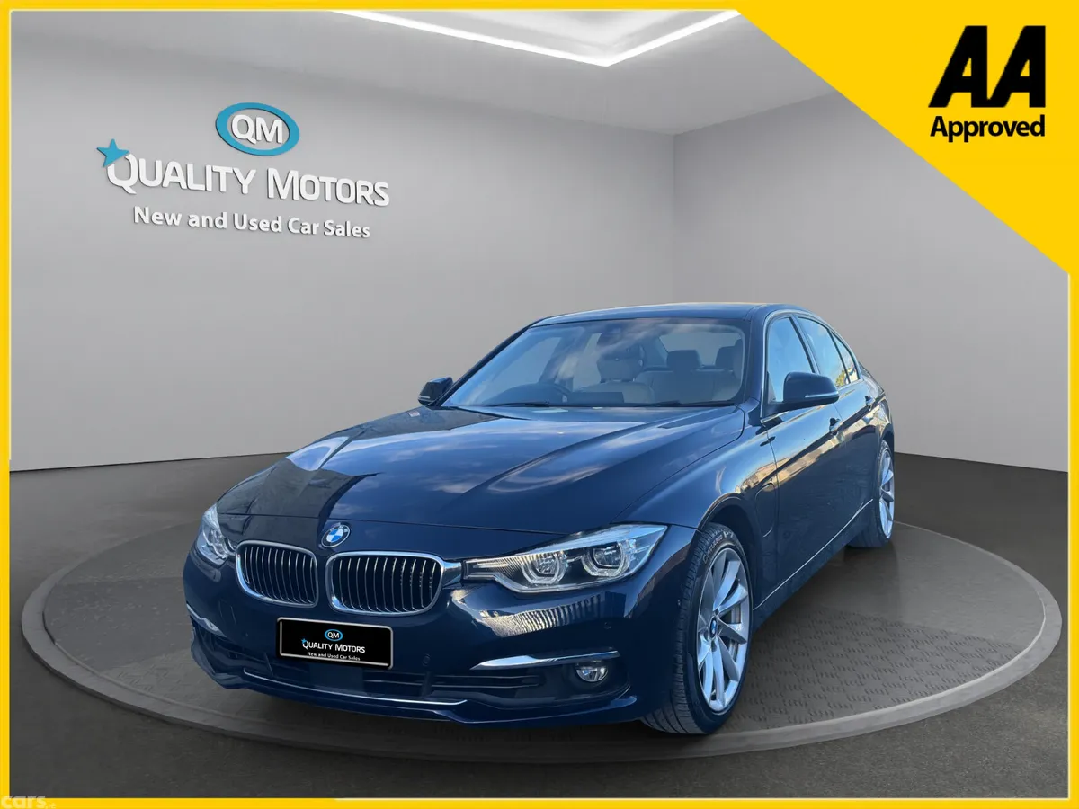 BMW 3-Series Saloon, Petrol Plug-in Hybrid, 2016, Blue