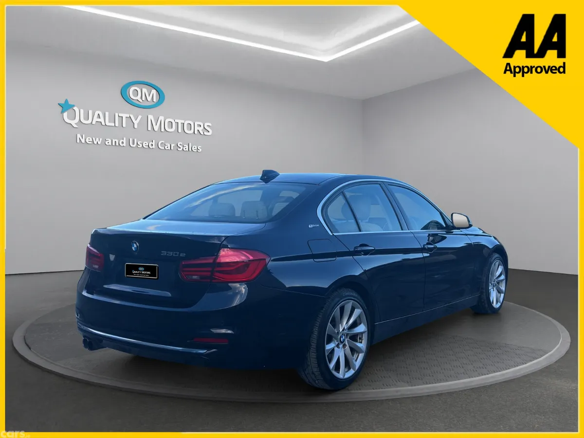 BMW 3-Series Saloon, Petrol Plug-in Hybrid, 2016, Blue