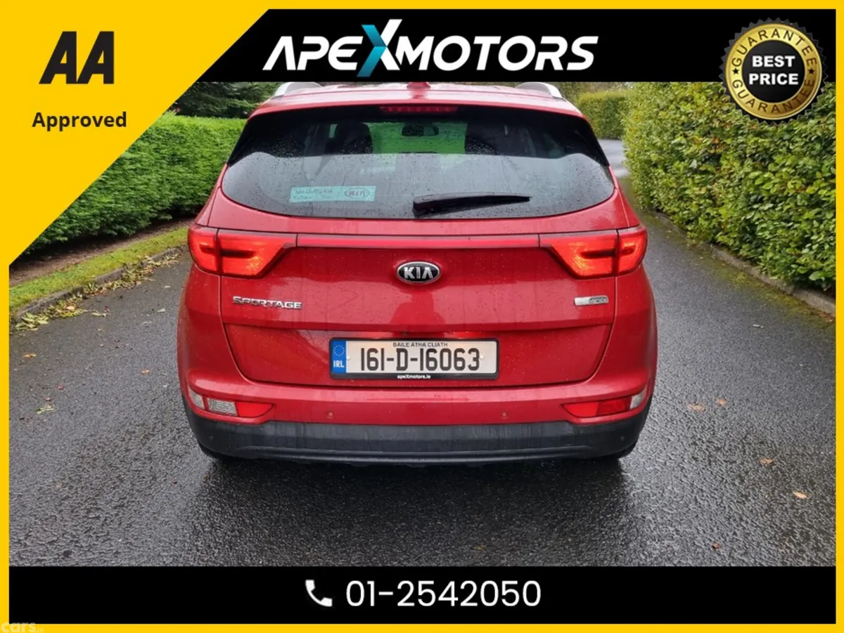 Kia Sportage SUV, Diesel, 2016, Red