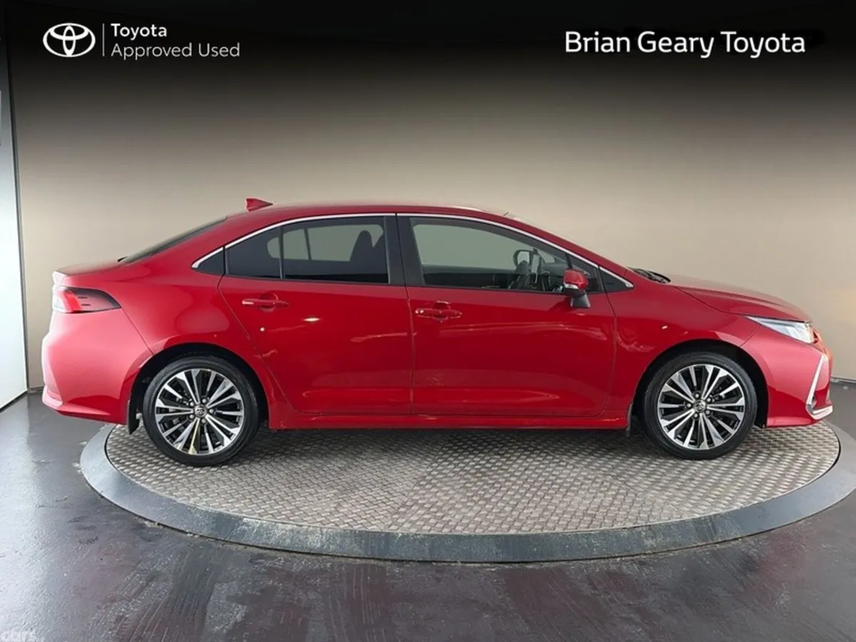 Toyota Corolla Saloon, Petrol Hybrid, 2024, Red