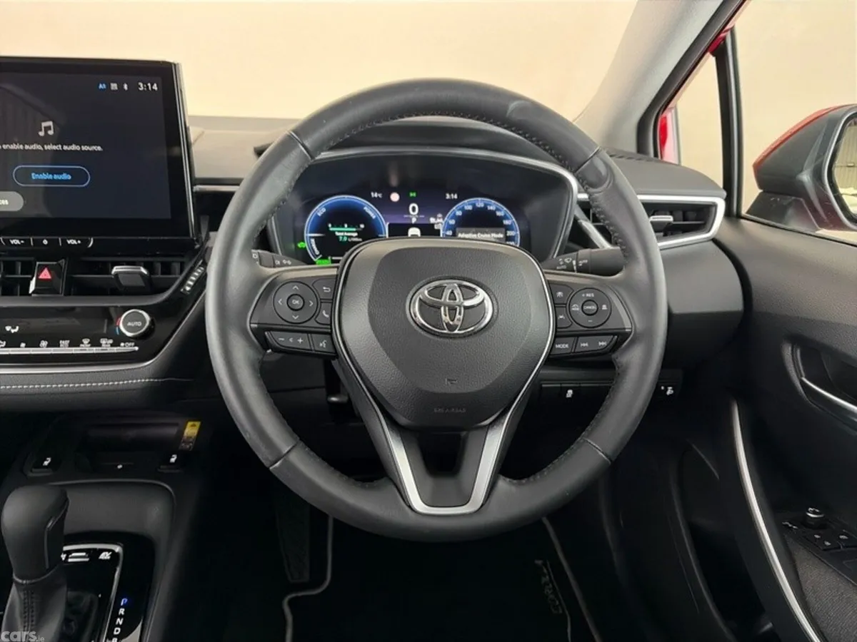 Toyota Corolla Saloon, Petrol Hybrid, 2024, Red