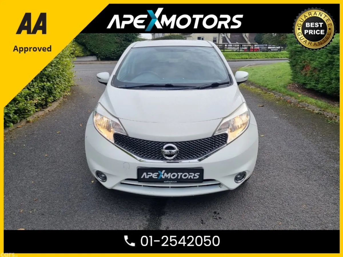 Nissan Note Hatchback, Petrol, 2015, White