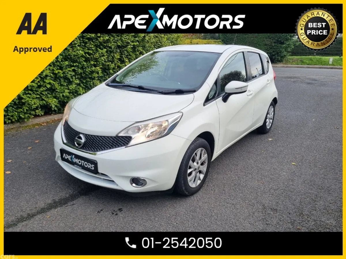 Nissan Note Hatchback, Petrol, 2015, White