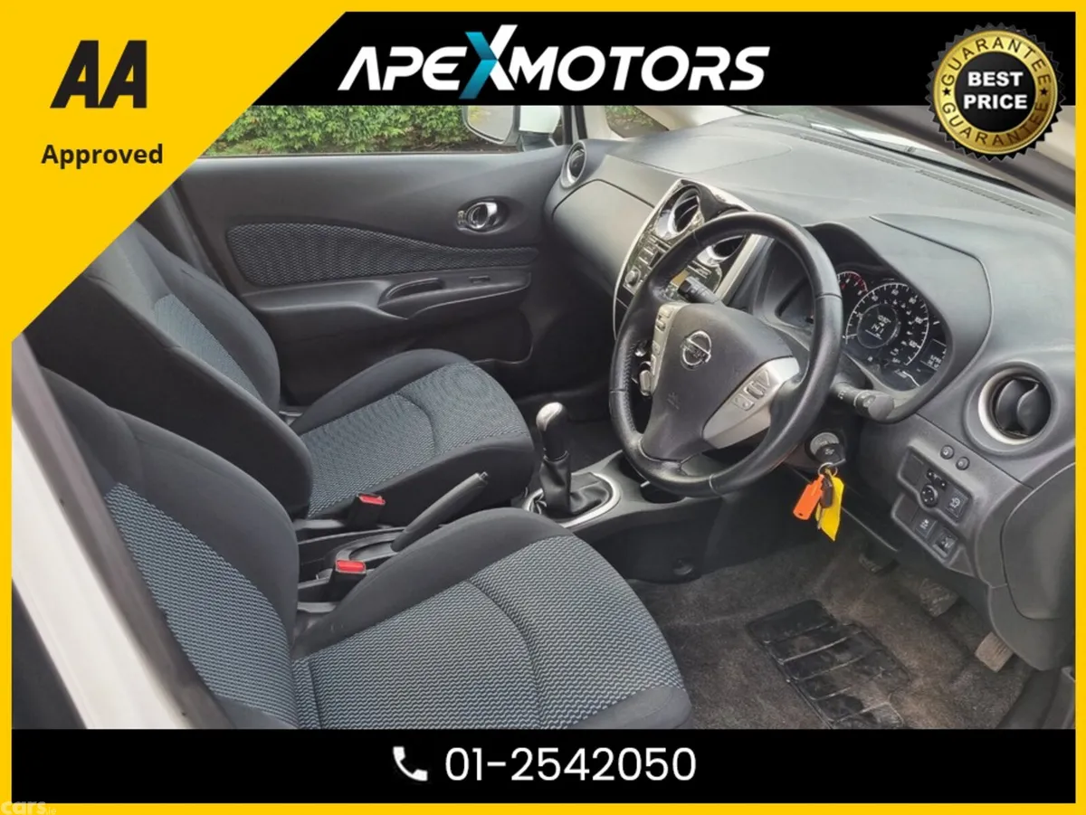 Nissan Note Hatchback, Petrol, 2015, White