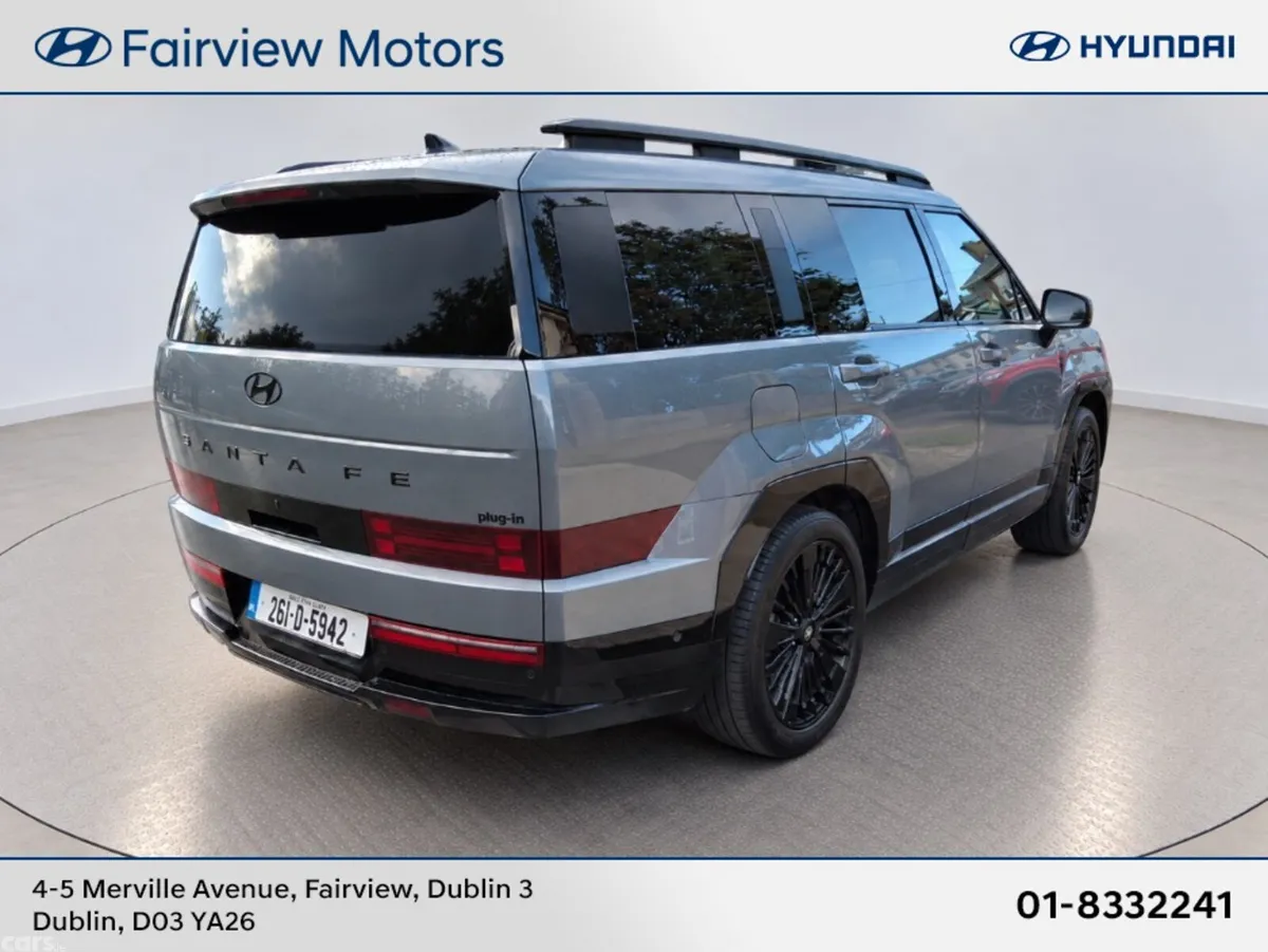 Hyundai Santa Fe SUV, Petrol Plug-in Hybrid, 2026, Blue