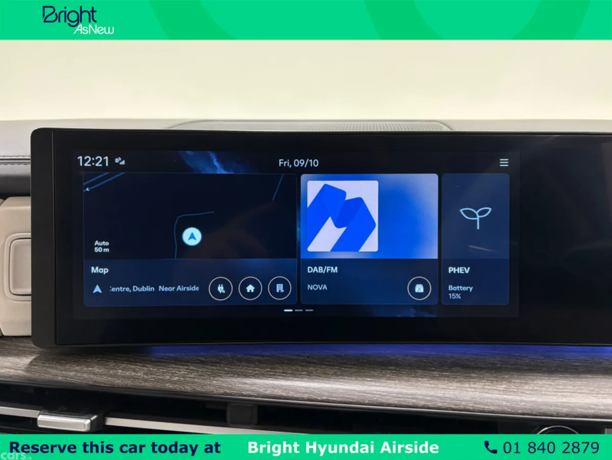 Hyundai Santa Fe SUV, Petrol Plug-in Hybrid, 2024, Grey