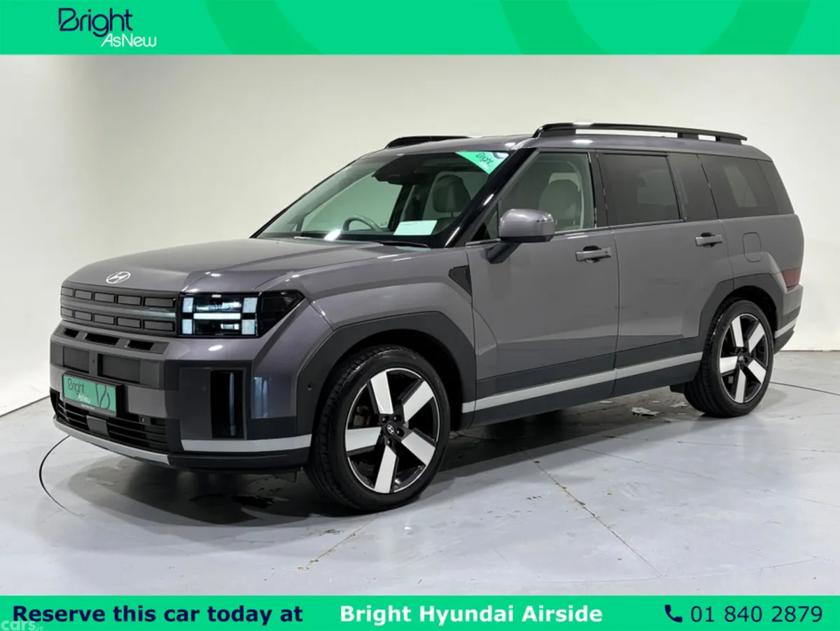 Hyundai Santa Fe SUV, Petrol Plug-in Hybrid, 2024, Grey