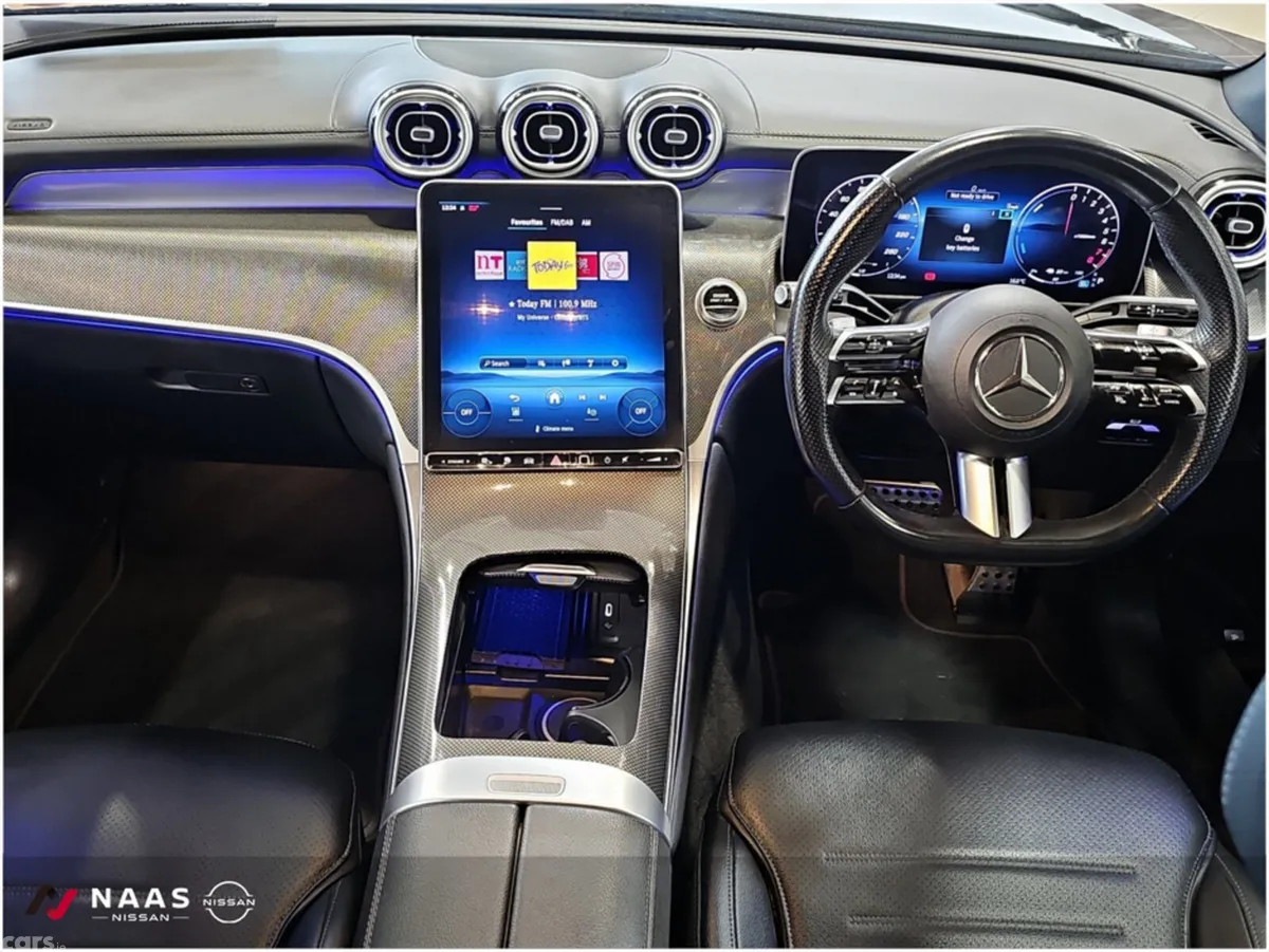 Mercedes-Benz GLC Estate, Petrol Plug-in Hybrid, 2024, Blue