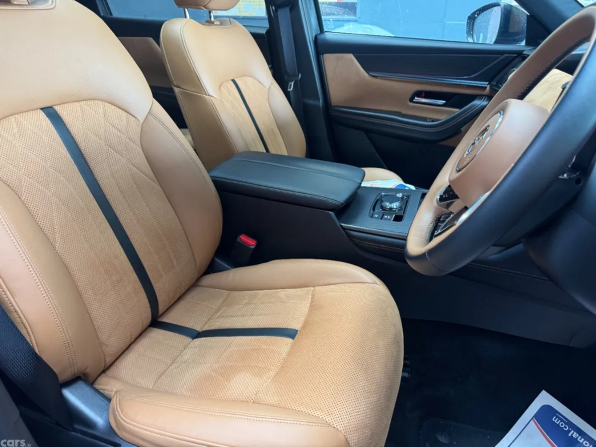 Mazda CX-80 SUV, Petrol Plug-in Hybrid, 2025, Red