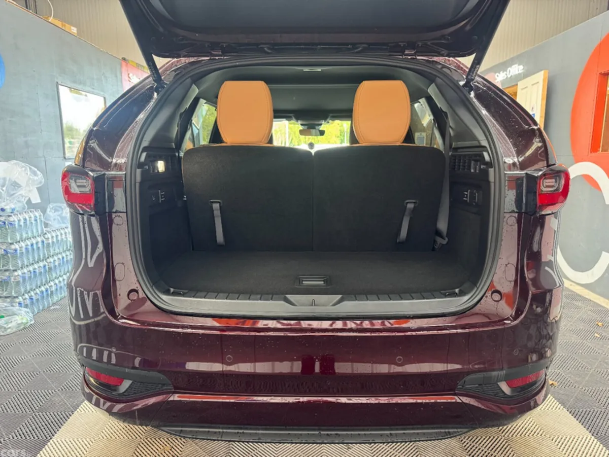 Mazda CX-80 SUV, Petrol Plug-in Hybrid, 2025, Red