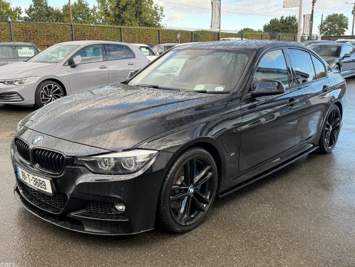 BMW 3-Series Saloon, Petrol Plug-in Hybrid, 2018, Black