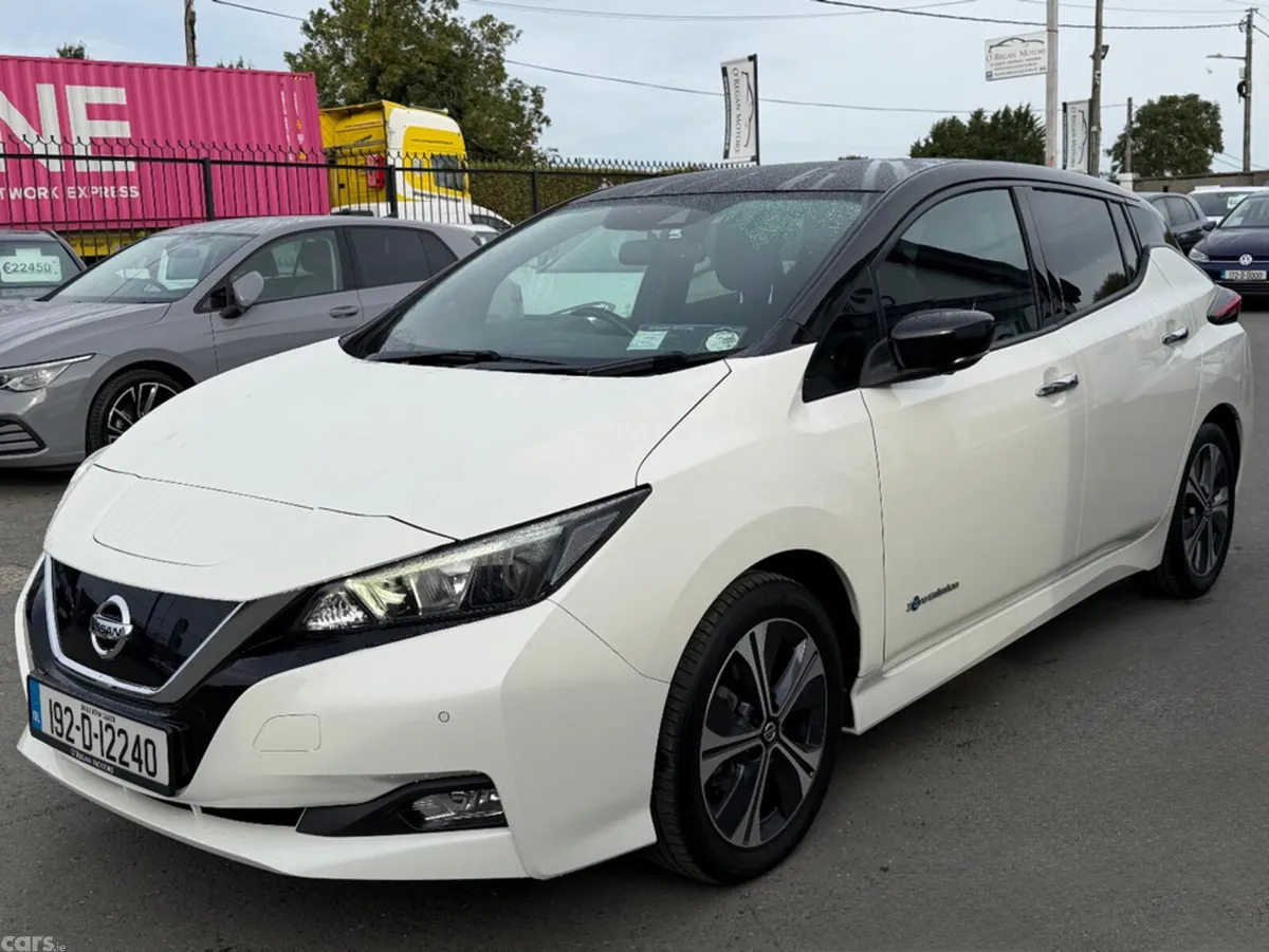 Nissan Leaf Hatchback, Electric, 2019, White