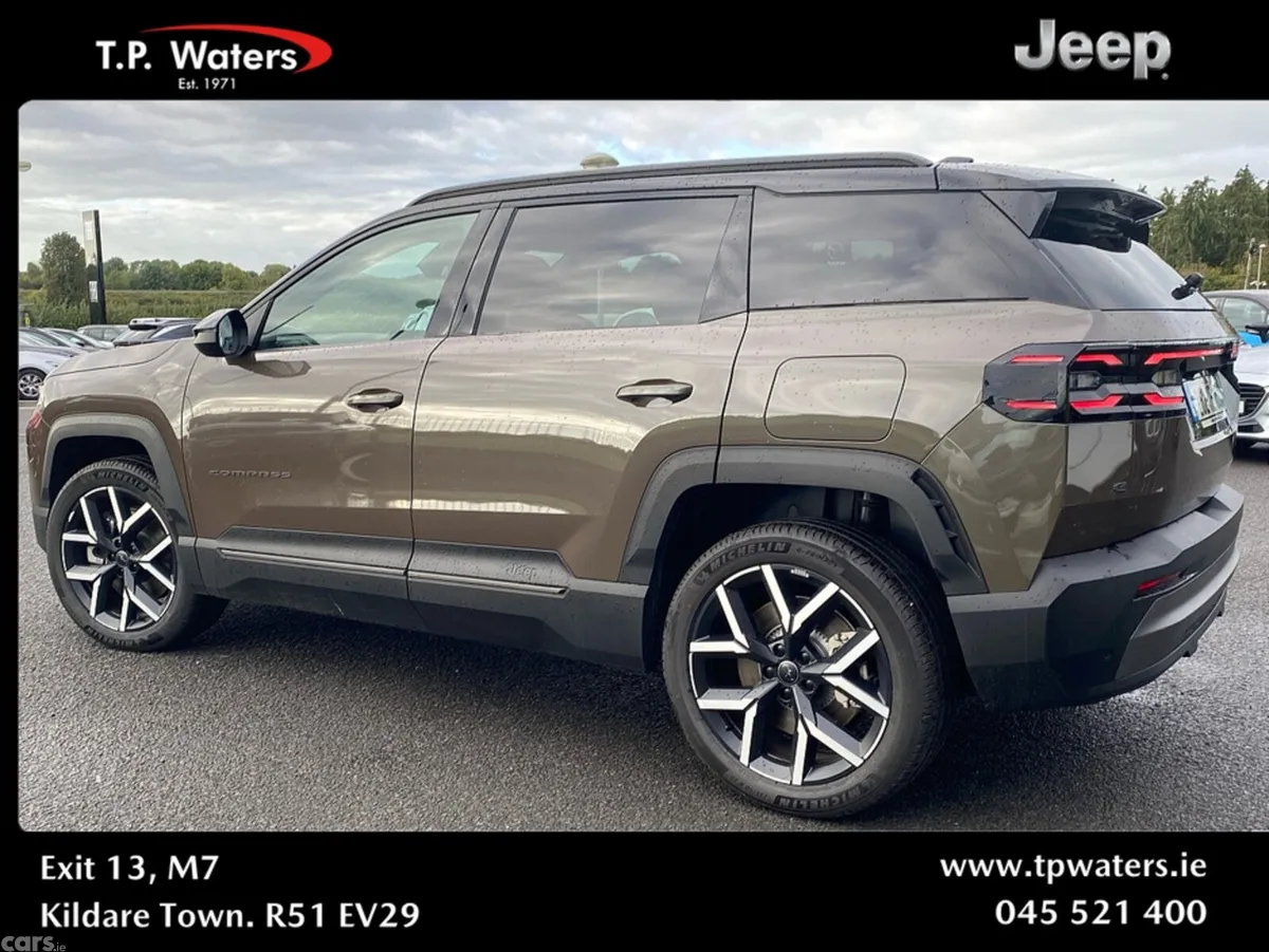Jeep Compass SUV, Electric, 2026, Brown