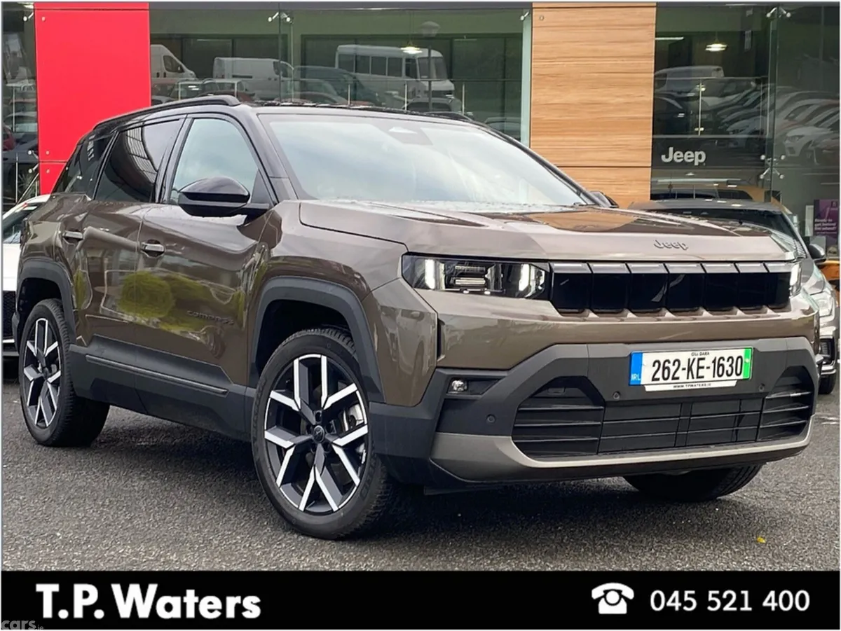 Jeep Compass SUV, Electric, 2026, Brown