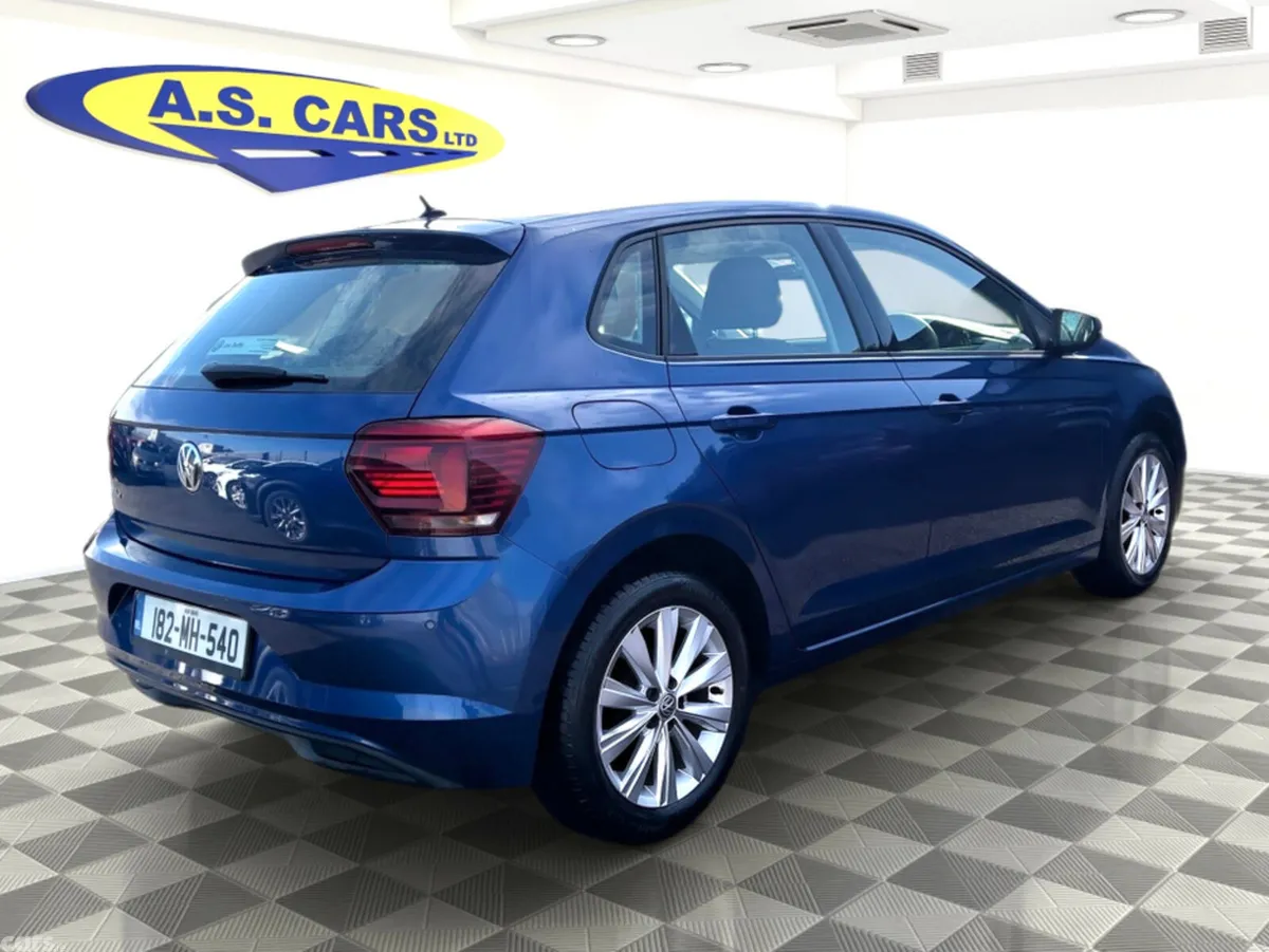 Volkswagen Polo Hatchback, Petrol, 2018, Blue