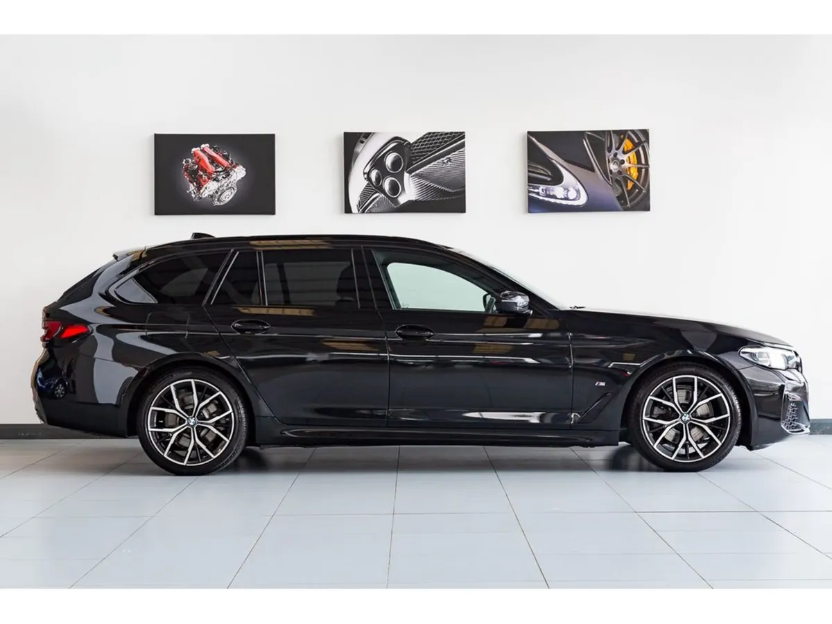 BMW 5-Series Saloon, Diesel, 2022, Black