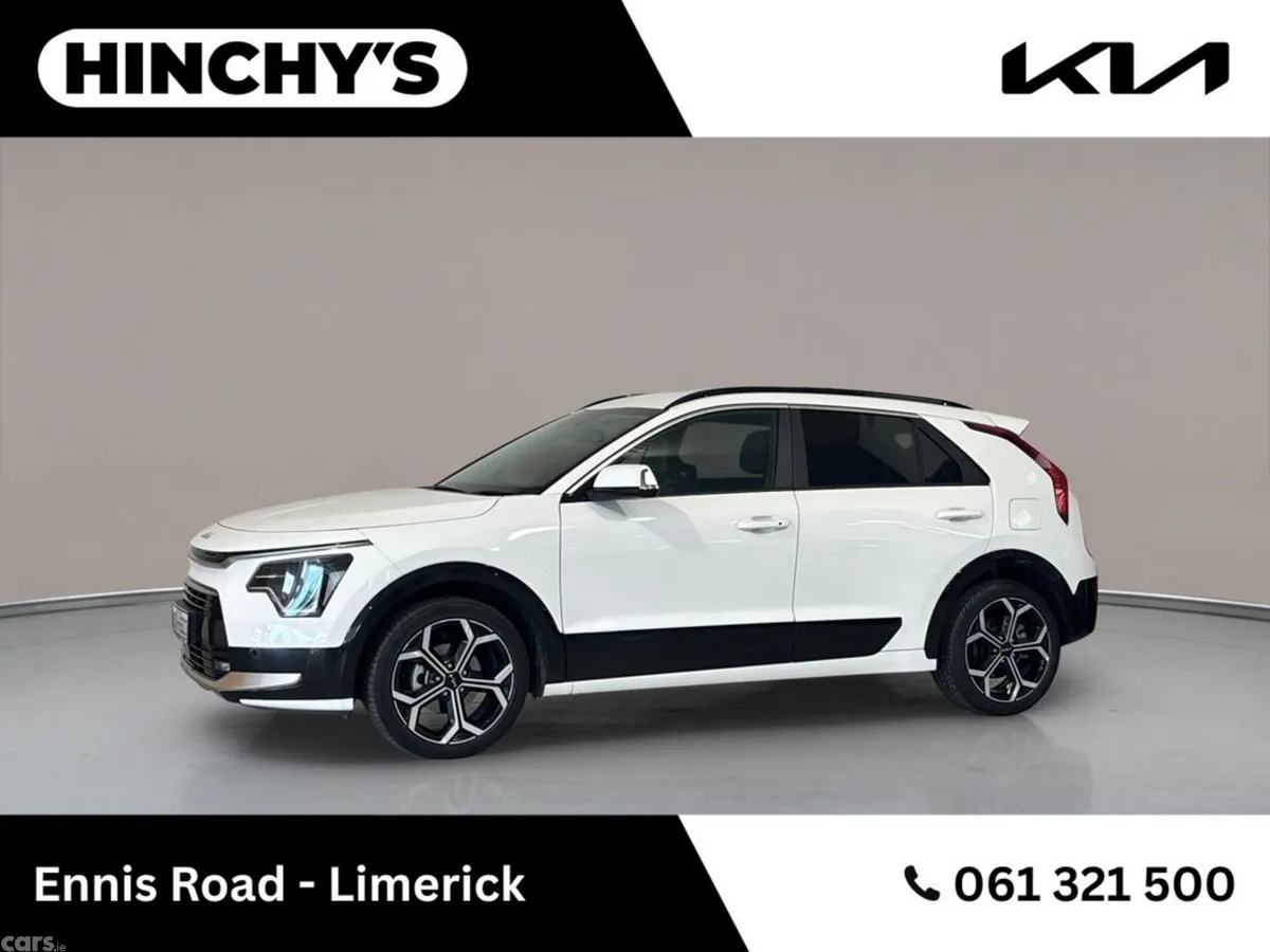 Kia Niro Hatchback, Petrol Plug-in Hybrid, 2025, White