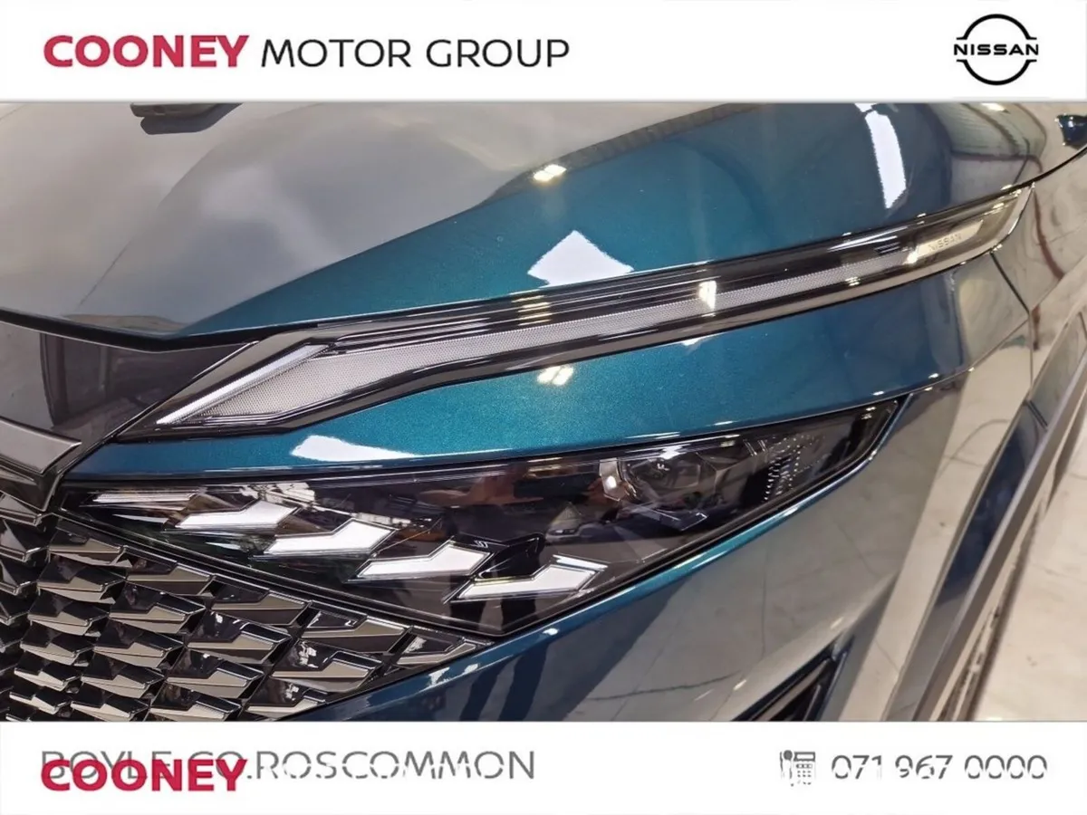 Nissan Qashqai SUV, Petrol Hybrid, 2027, Green