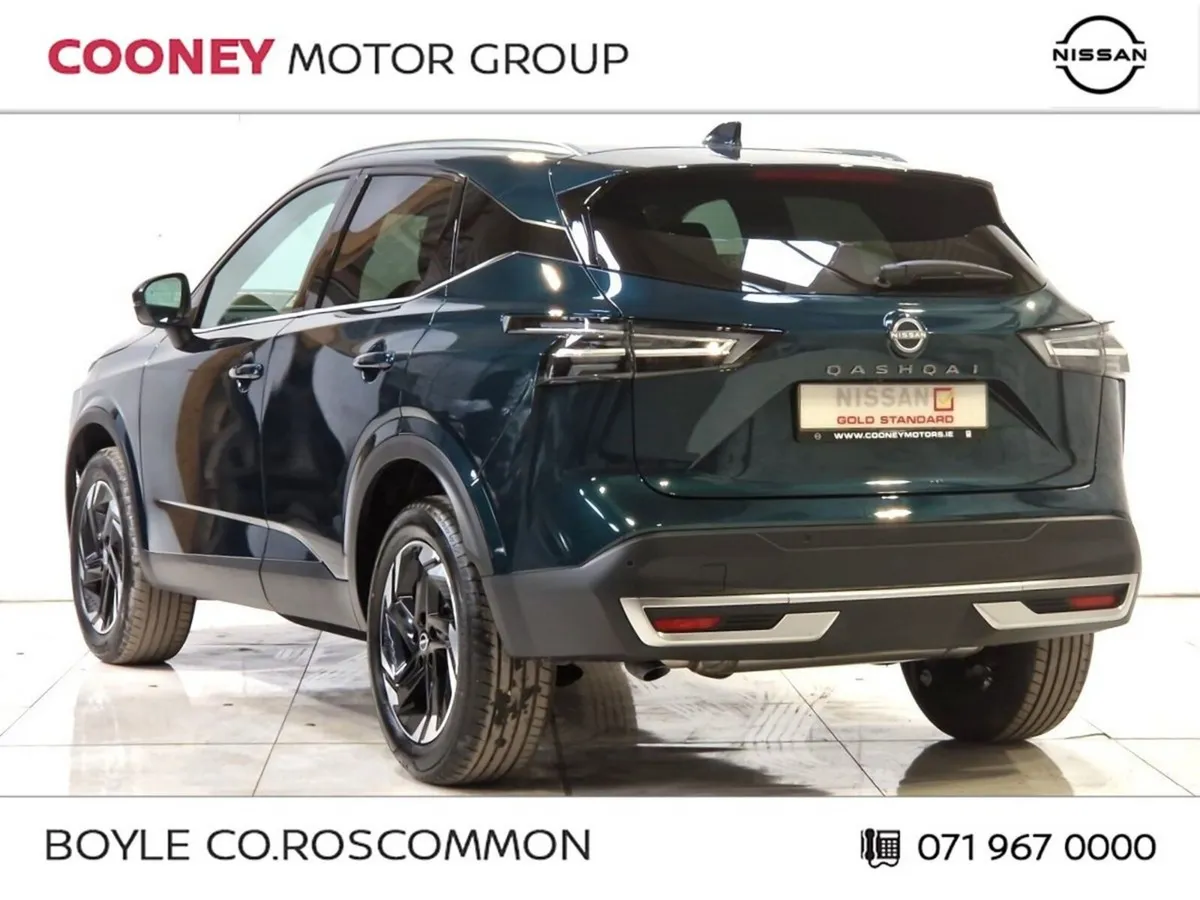 Nissan Qashqai SUV, Petrol Hybrid, 2027, Green