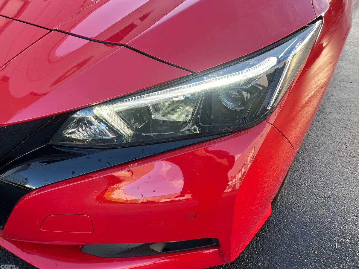 Nissan Leaf Hatchback, Electric, 2022, Red