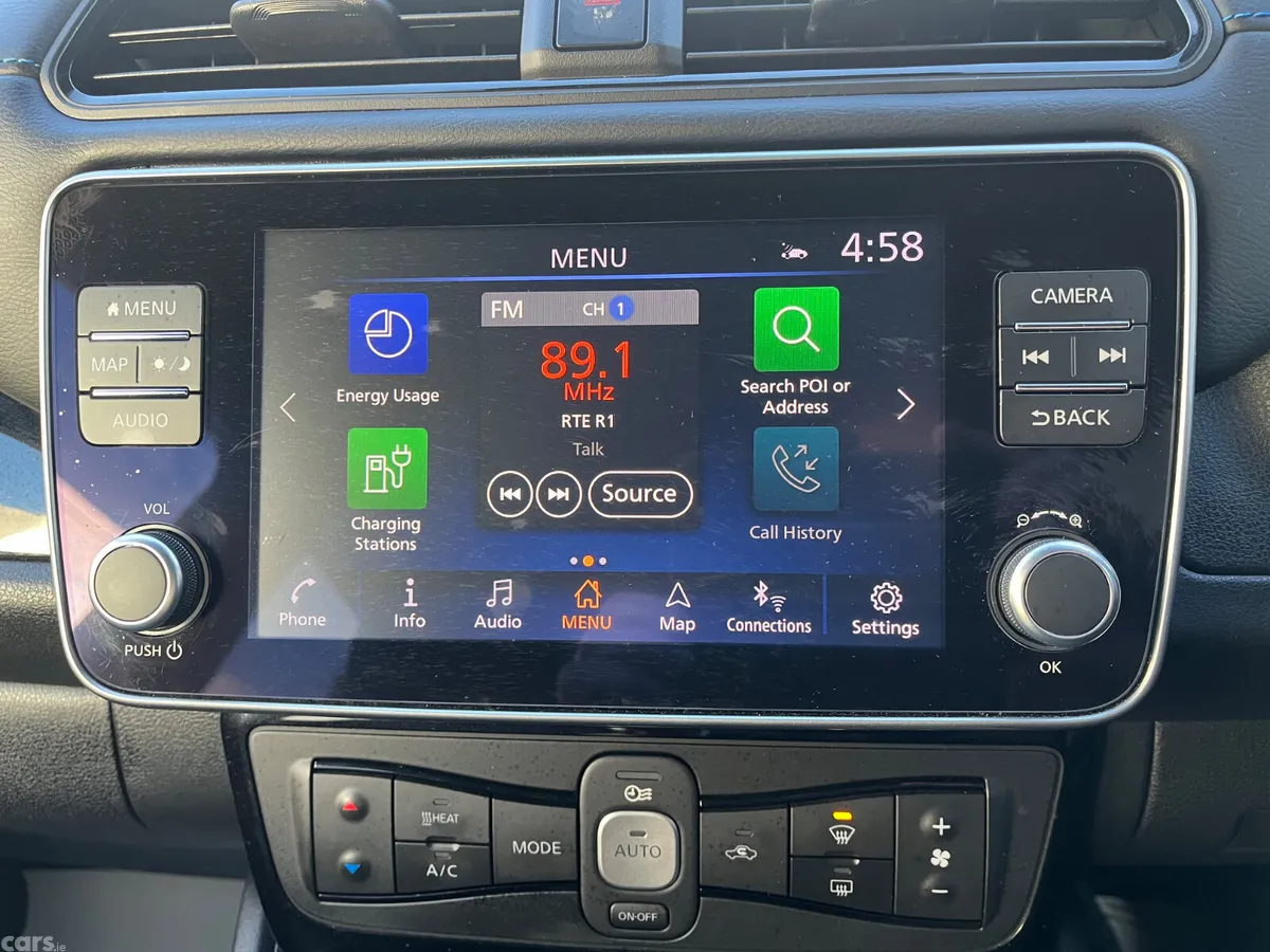 Nissan Leaf Hatchback, Electric, 2022, Red