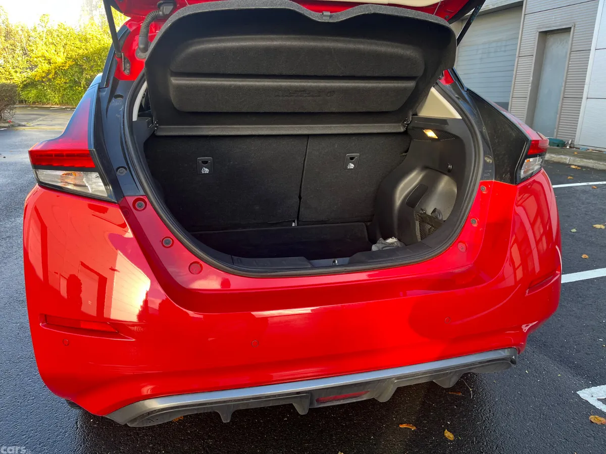 Nissan Leaf Hatchback, Electric, 2022, Red