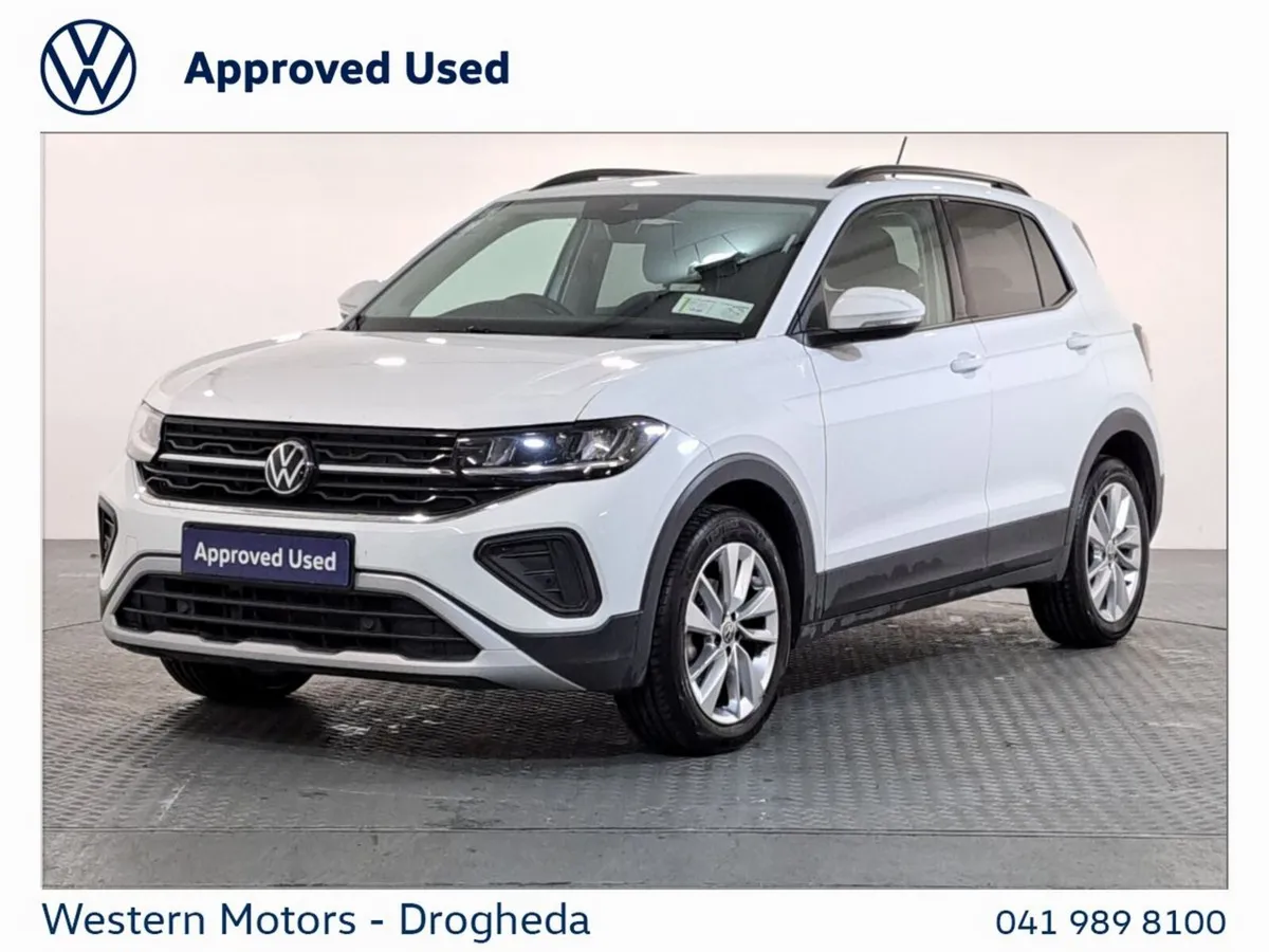 Volkswagen T-Cross SUV, Petrol, 2026, White