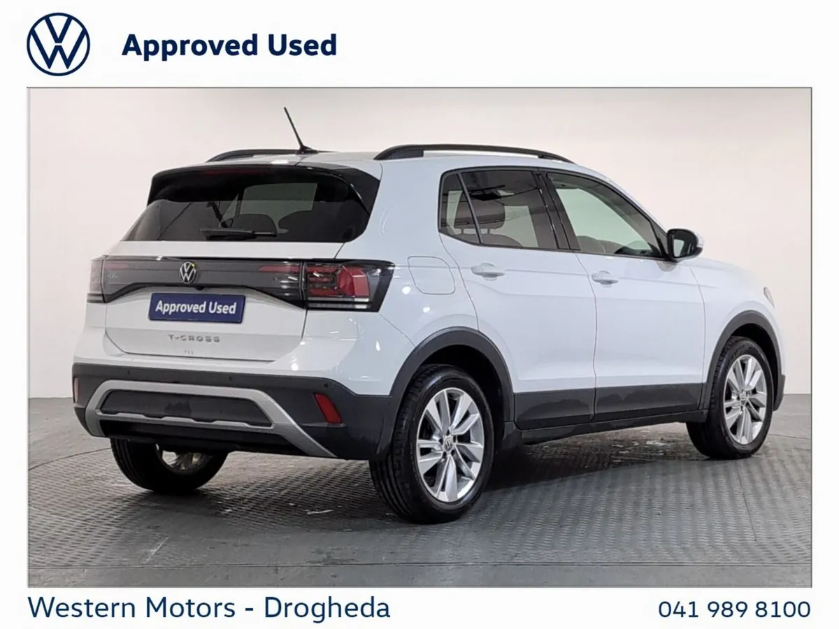 Volkswagen T-Cross SUV, Petrol, 2026, White