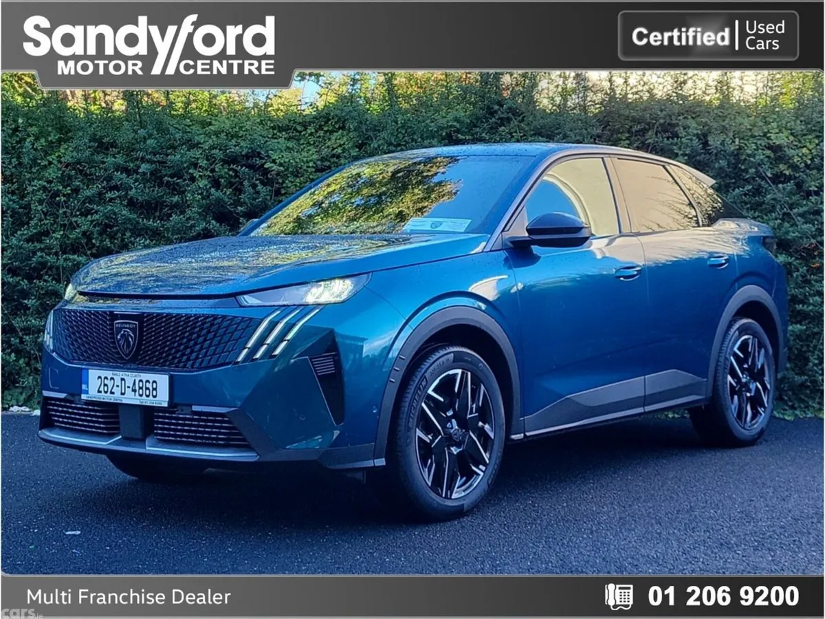Peugeot 3008 MPV, Petrol, 2026, Blue