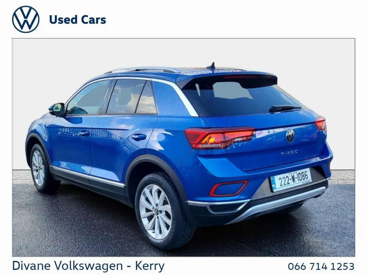 Volkswagen T-Roc SUV, Petrol, 2022, Blue