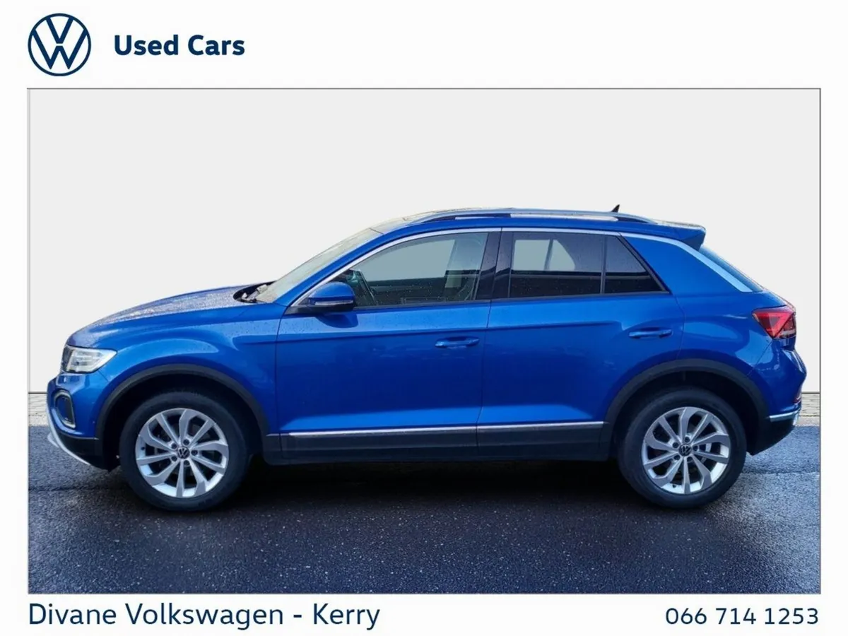 Volkswagen T-Roc SUV, Petrol, 2022, Blue
