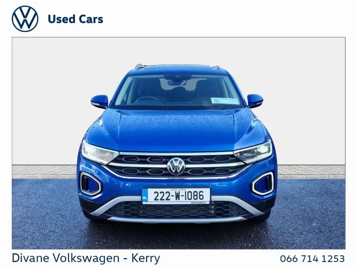 Volkswagen T-Roc SUV, Petrol, 2022, Blue