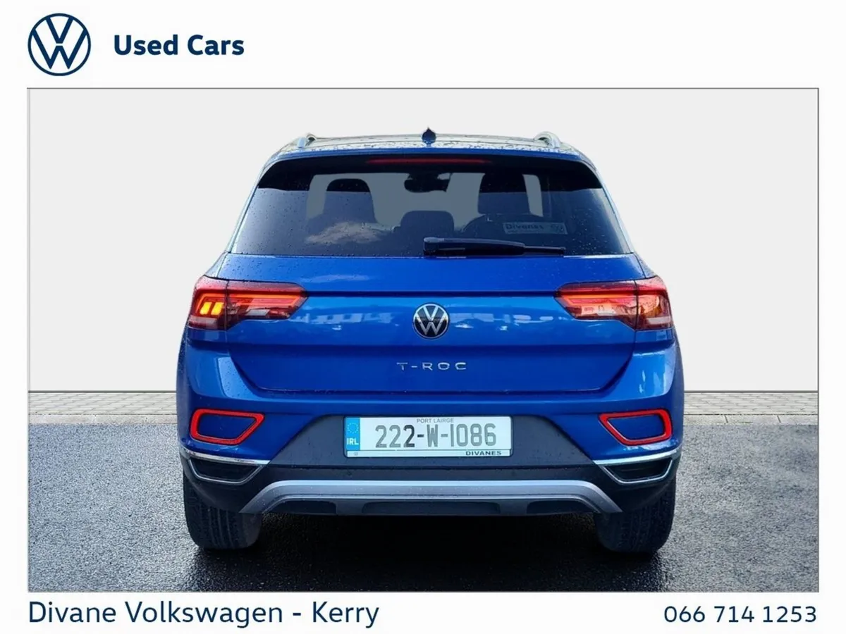 Volkswagen T-Roc SUV, Petrol, 2022, Blue