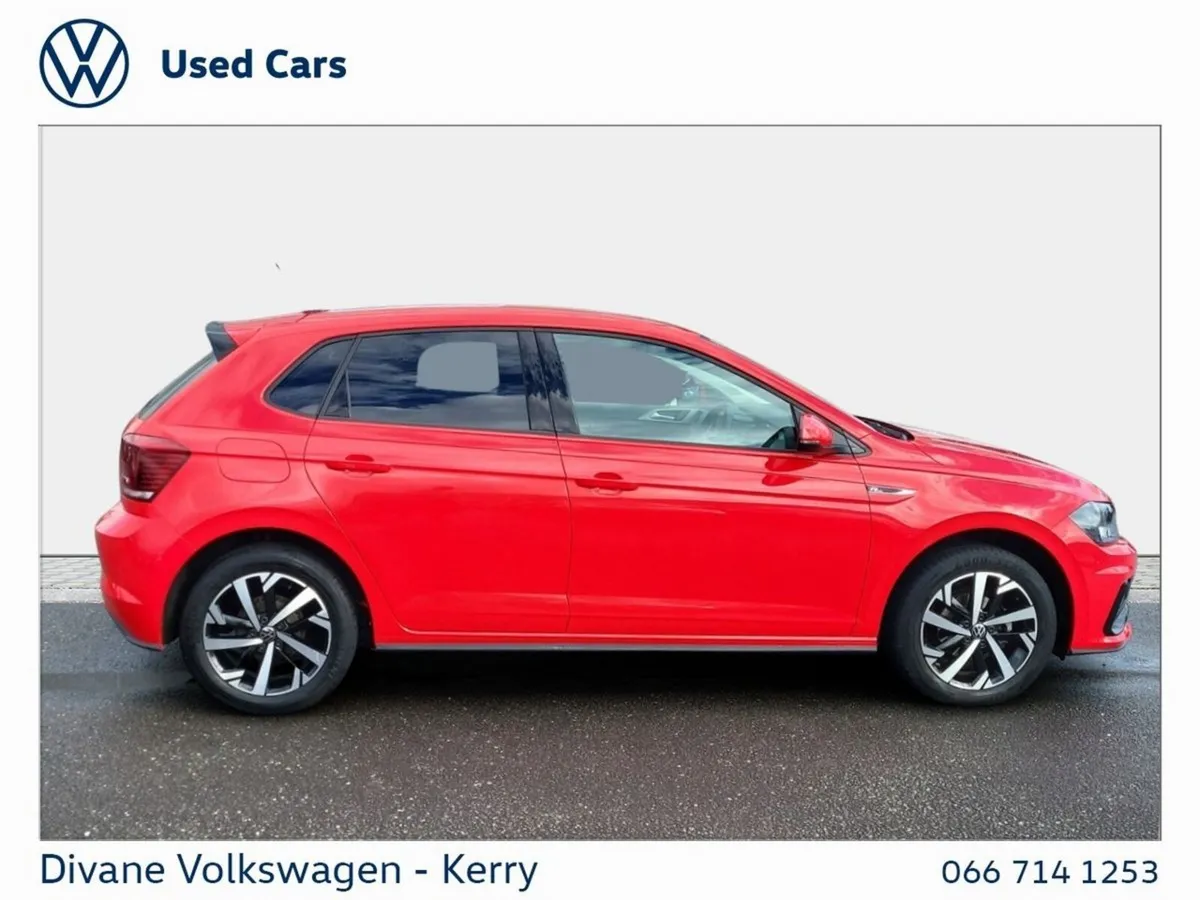 Volkswagen Polo Hatchback, Petrol, 2021, Red