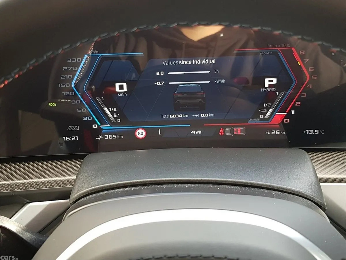 BMW XM SUV, Petrol Plug-in Hybrid, 2026, Black