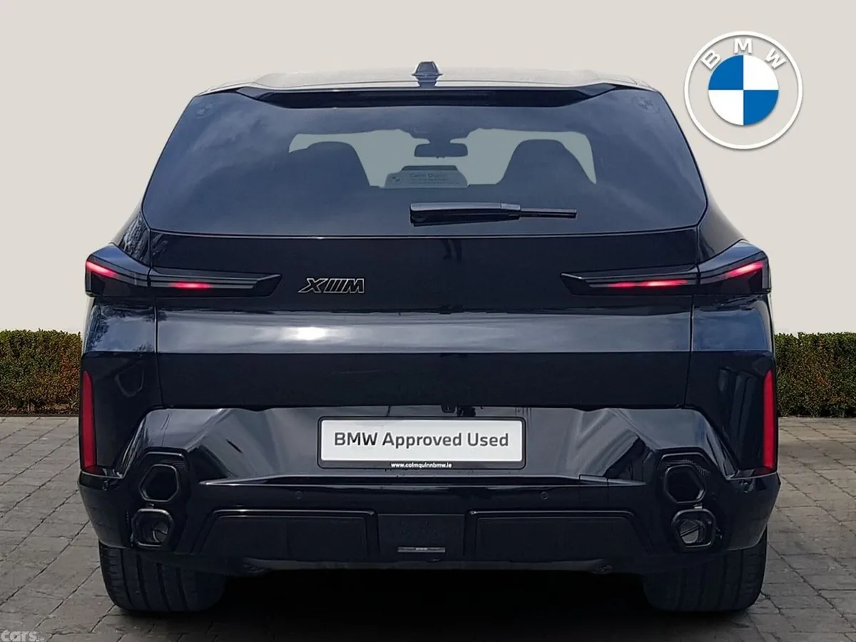 BMW XM SUV, Petrol Plug-in Hybrid, 2026, Black