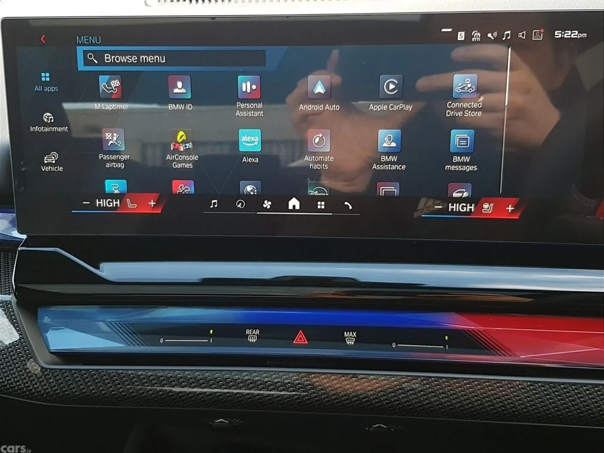 BMW M5 Saloon, Petrol Plug-in Hybrid, 2026, Black